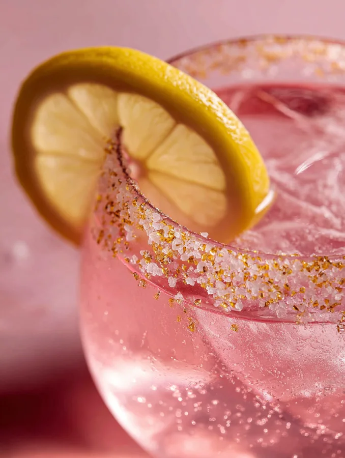 Pink Salt Trick: Does This Viral Fat-Loss Hack Actually Work? close-up of served pink salt weight loss drink