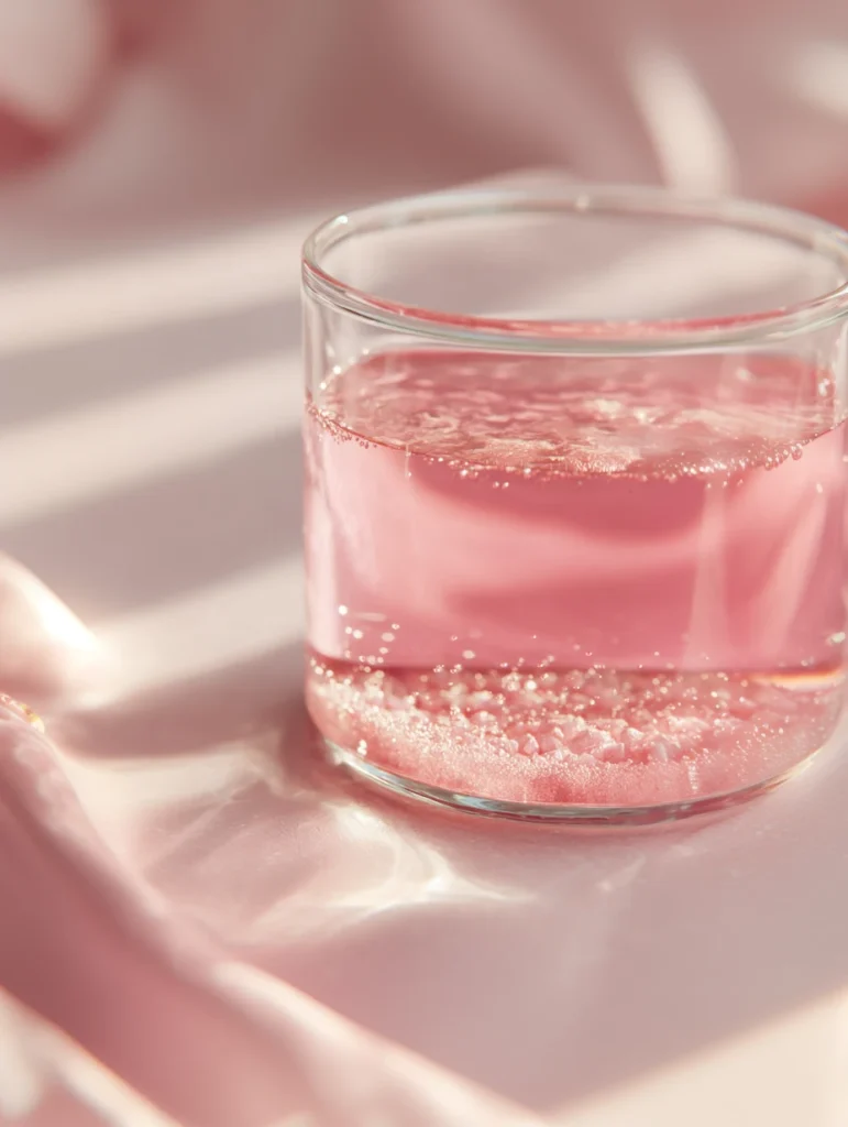 Pink Salt Recipe to Lose Weight: The Simple Morning Trick That Works Frozen salt water drink in sunlight