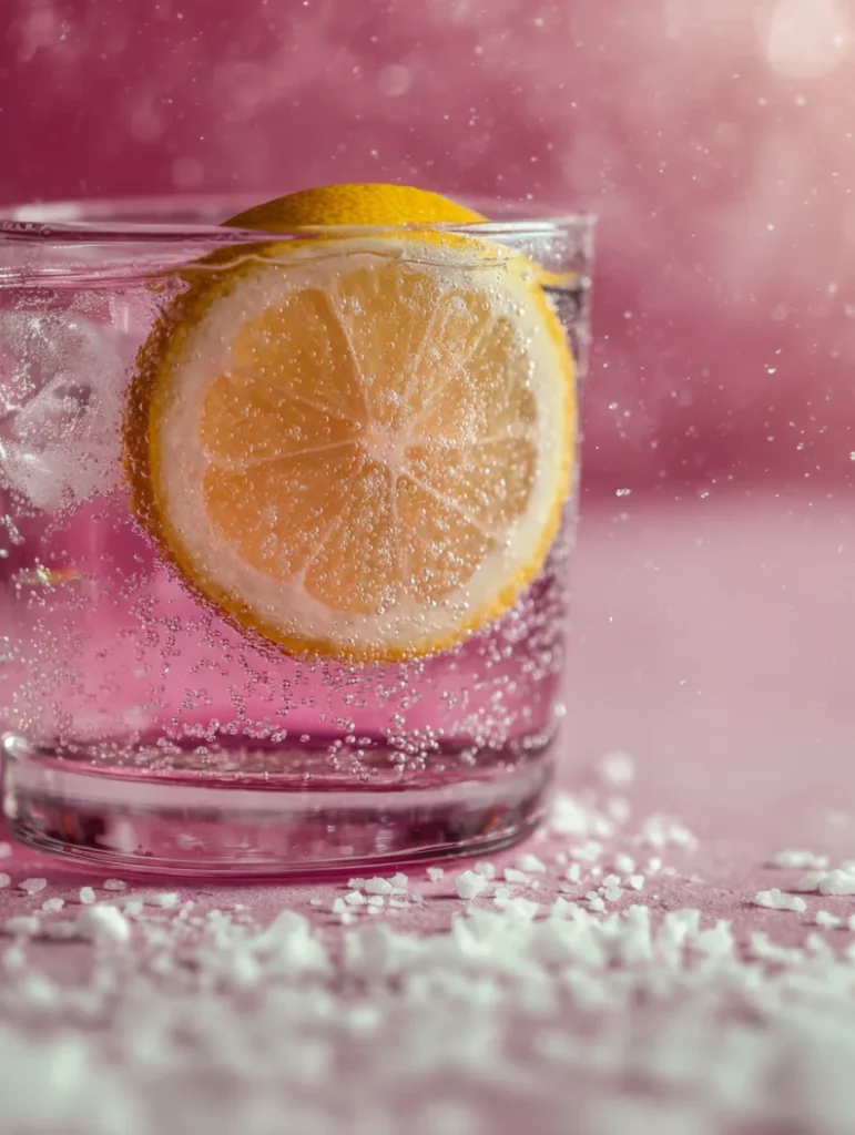 Homemade Mounjaro Recipe With Pink Salt for Real Results Detox tea with pink salt, lemon, and ginger