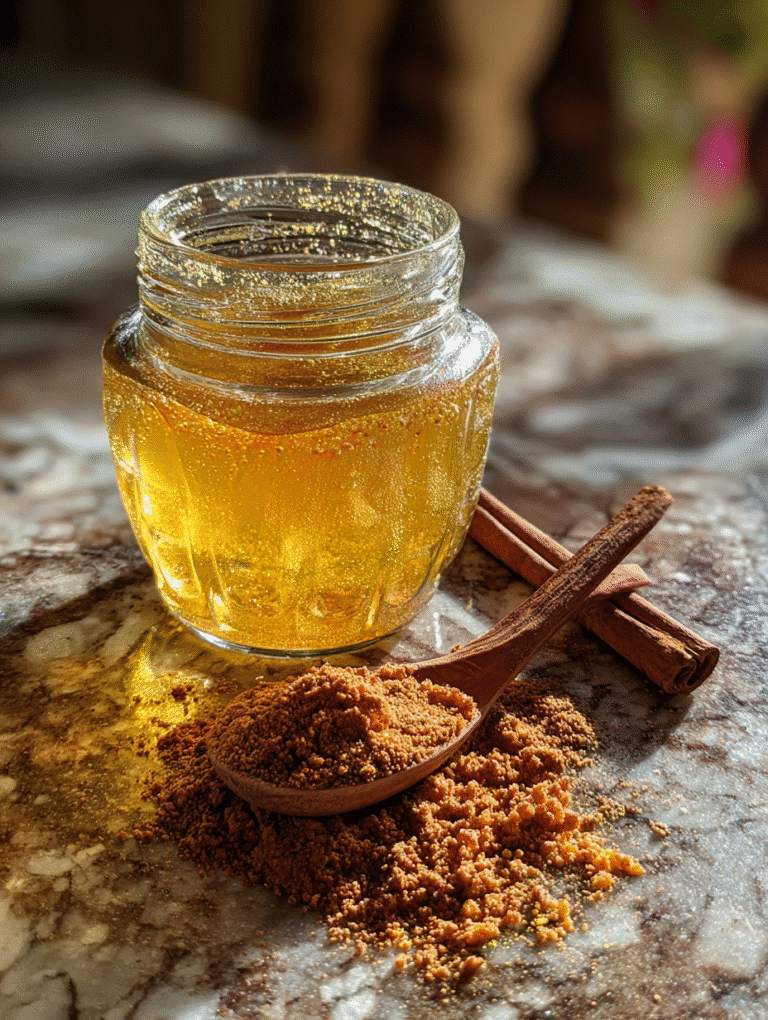honey trick recipe for memory loss in amber jar