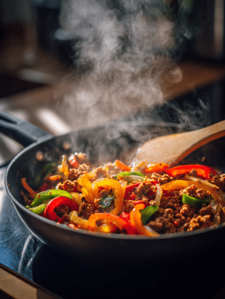 Cooking skillet meal for gluten free dinner ideas