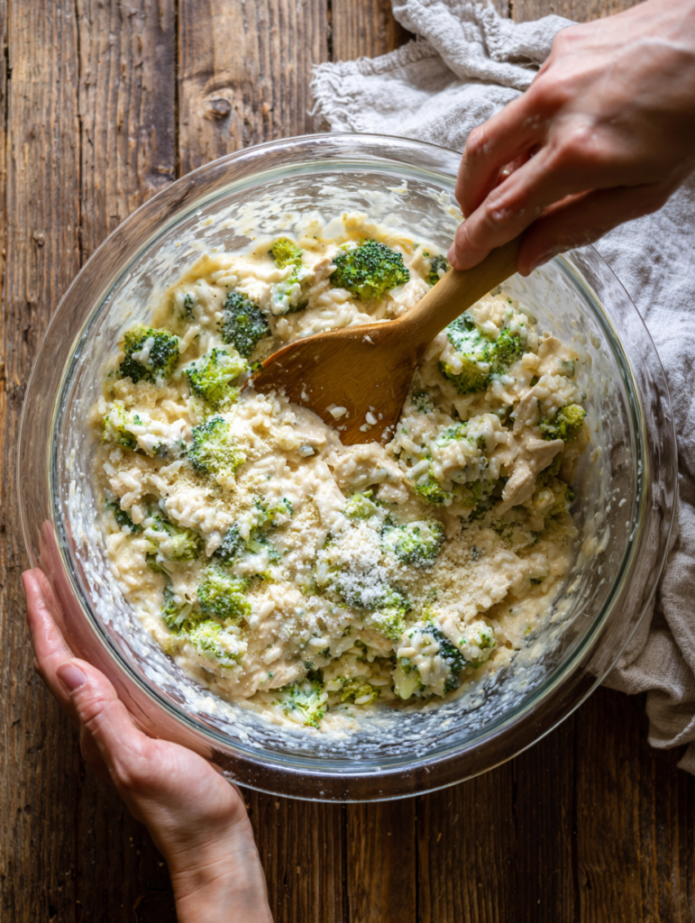 Cheesy Chicken Broccoli Rice Casserole Cheesy Chicken Broccoli Rice Casserole