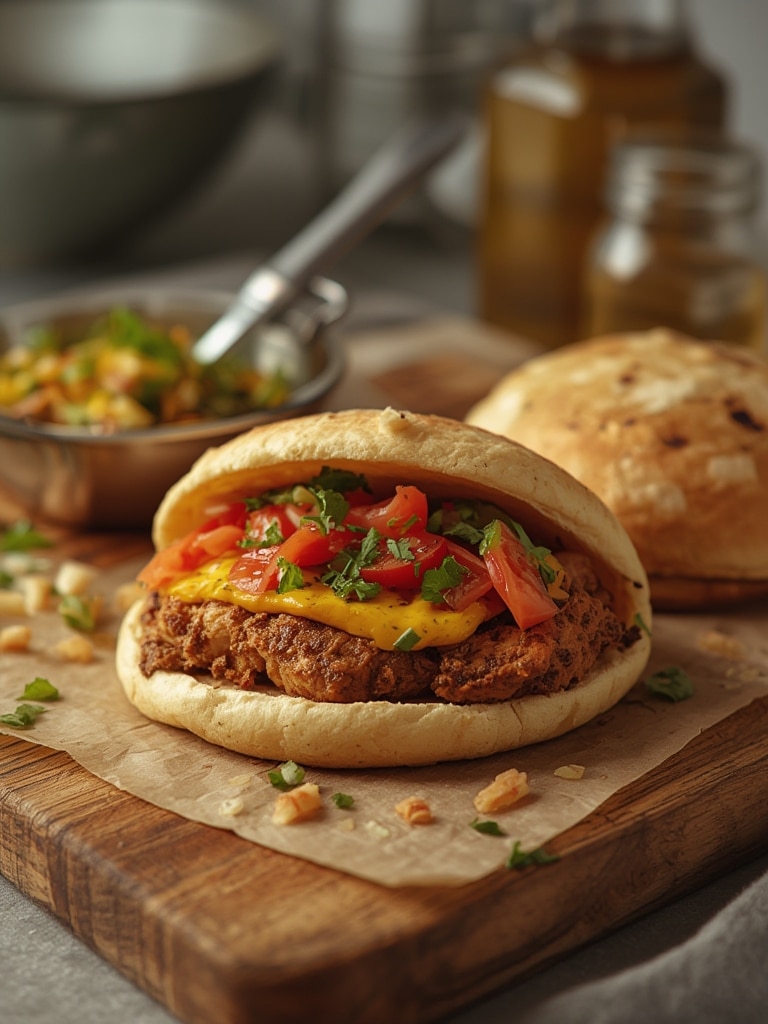 Chicken pitas recipe