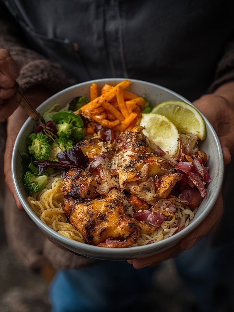 Grilled chicken bowl