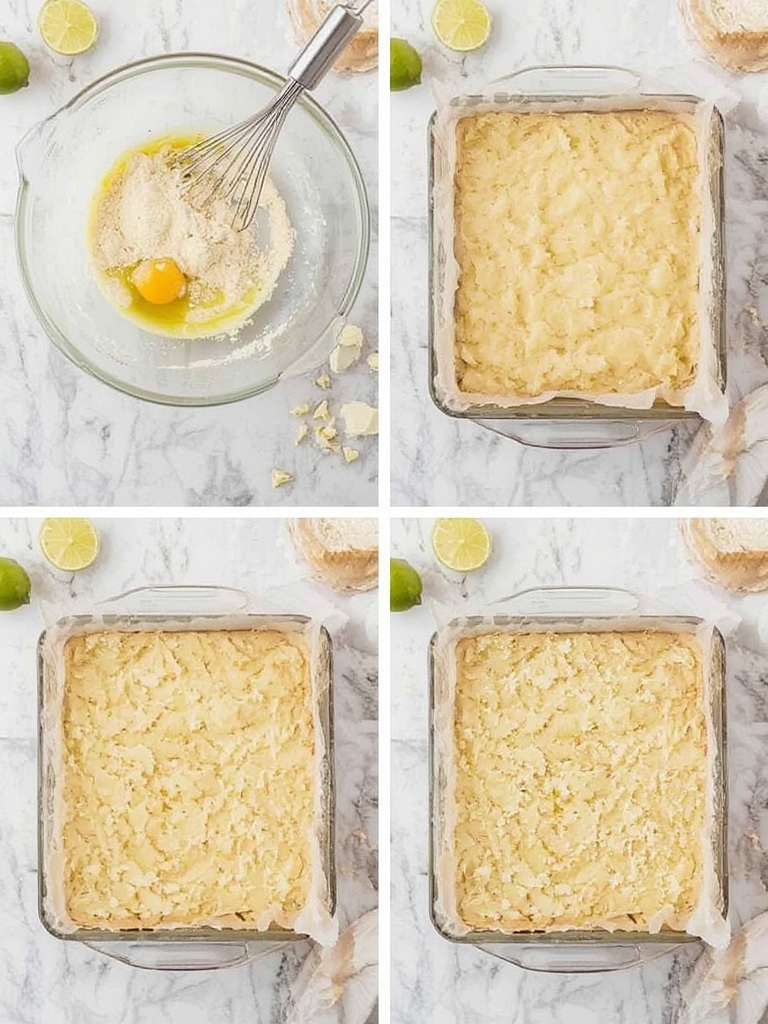 Key lime bars ingredients