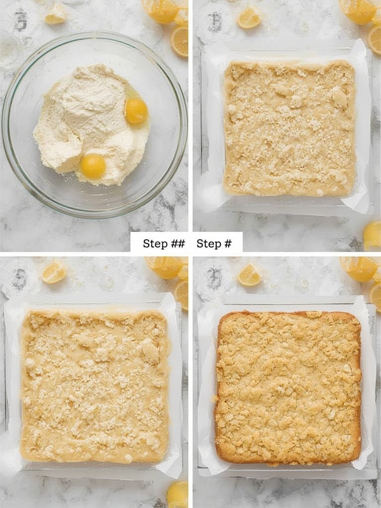 Lemon crumb bars ingredients