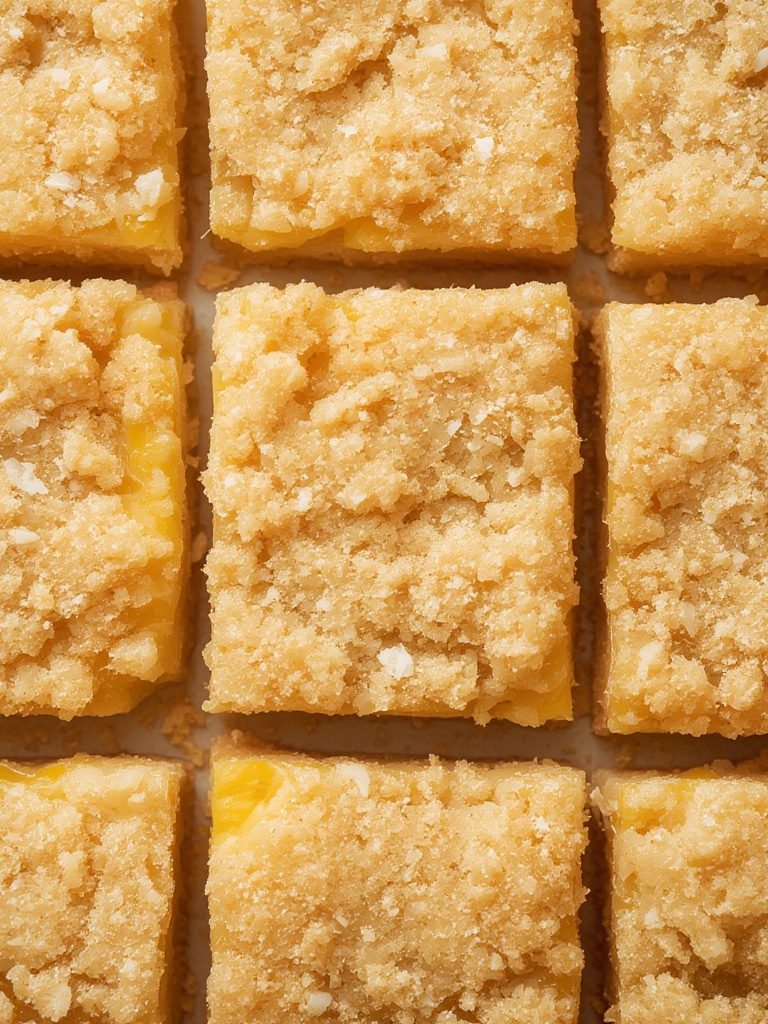 Lemon crumb bars