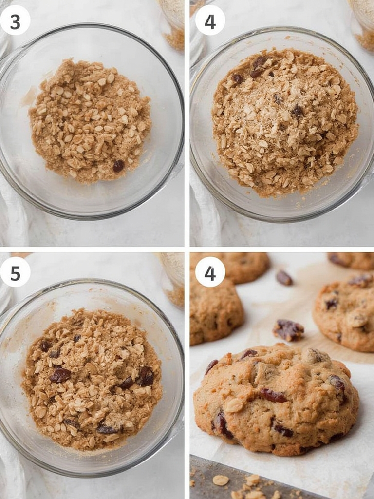 Oatmeal raisin cookies ingredients
