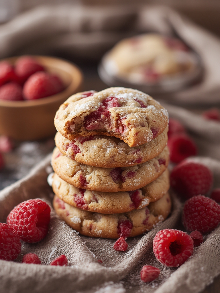 Raspberry cookies recipe