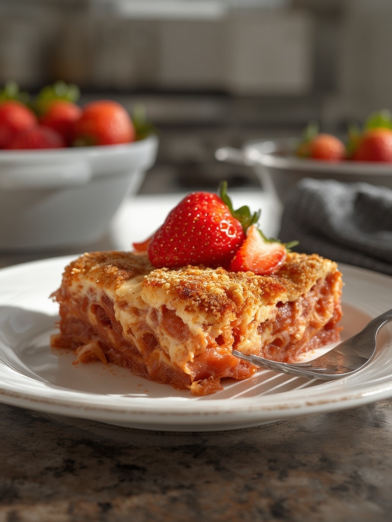 Strawberry lasagna recipe