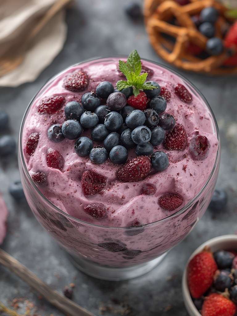 blueberry pretzel salad