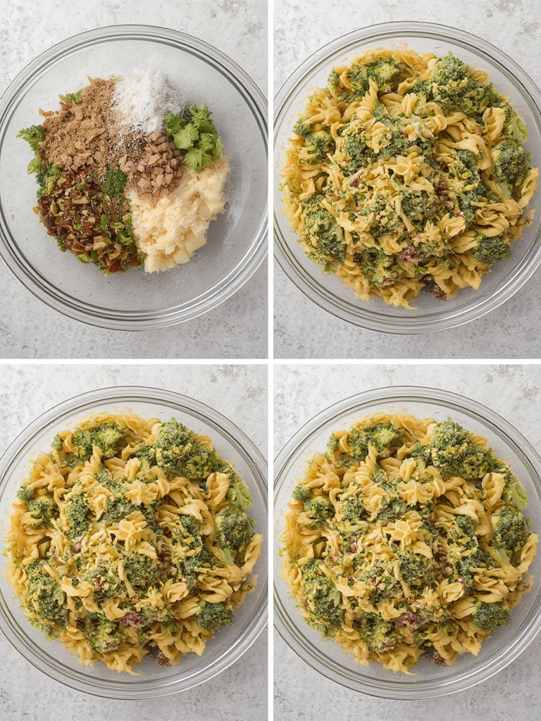 broccoli pasta salad ingredients