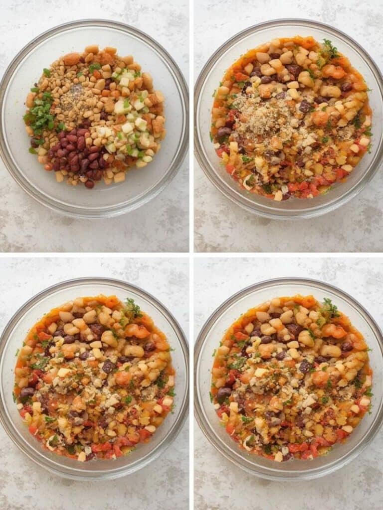 mediterranean bean salad ingredients