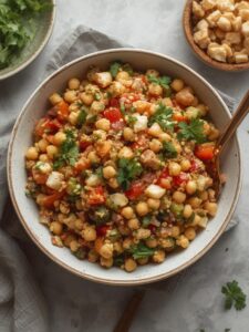 mediterranean chickpea salad