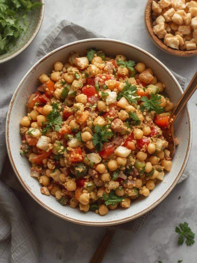 mediterranean chickpea salad