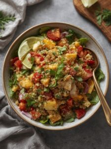mediterranean quinoa salad