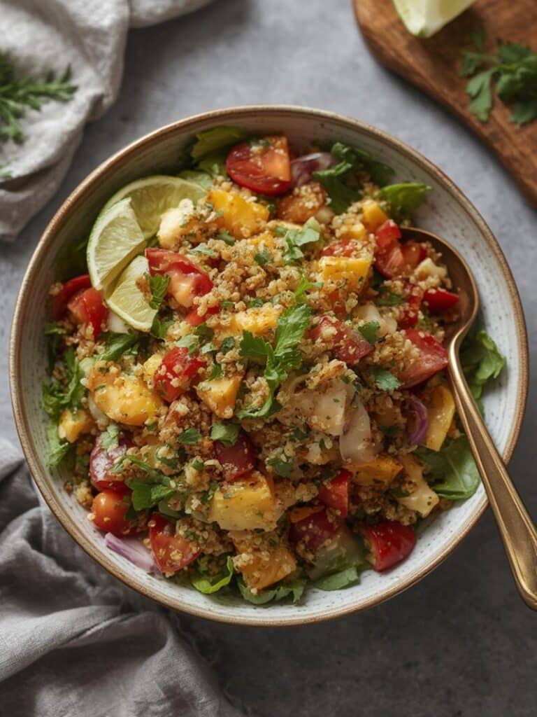 mediterranean quinoa salad