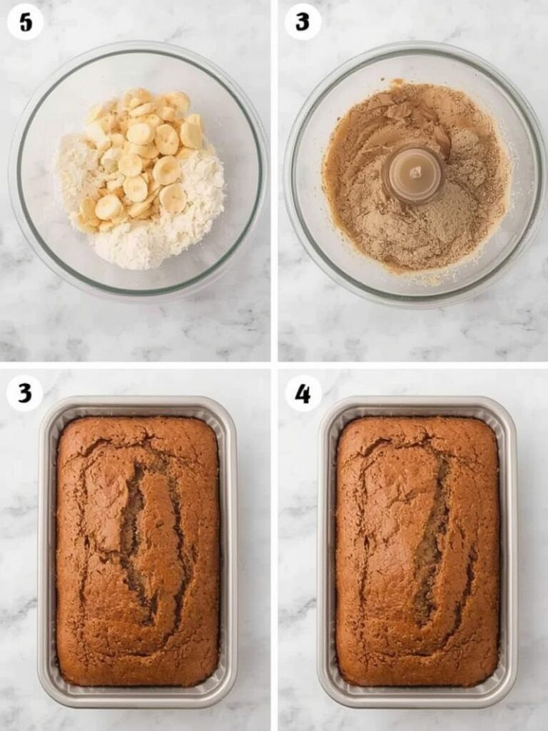 sugar free banana bread ingredients