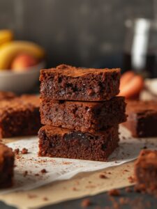 High protein brownies