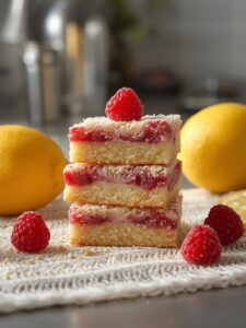 Lemon raspberry bars