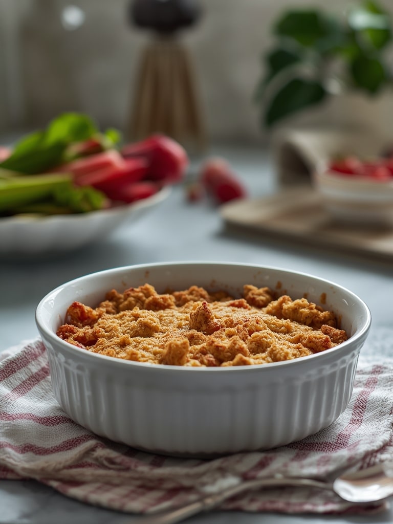 Rhubarb Crisp Recipe Rhubarb crisp recipe